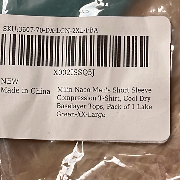 Men’s Milan naco short sleeve compression TShirt cool dry base layer tops - Picture 8 of 9